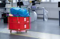 Bac à roulettes pour un stockage des commandes optimales