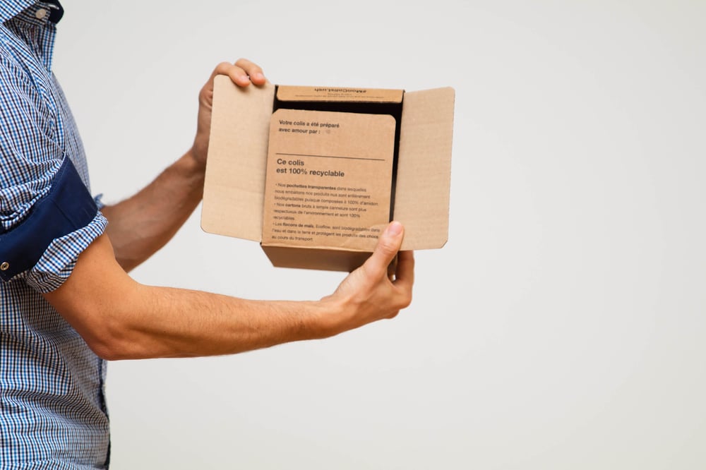 Un exemple de packaging chez Lush