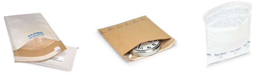 Des pochettes matelassées pour des envois sécurisés